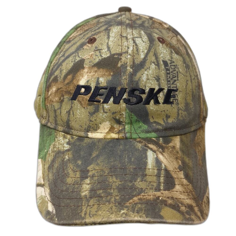Cap America Penske Green Camouflage Baseball Cap One Size Strapback Hat